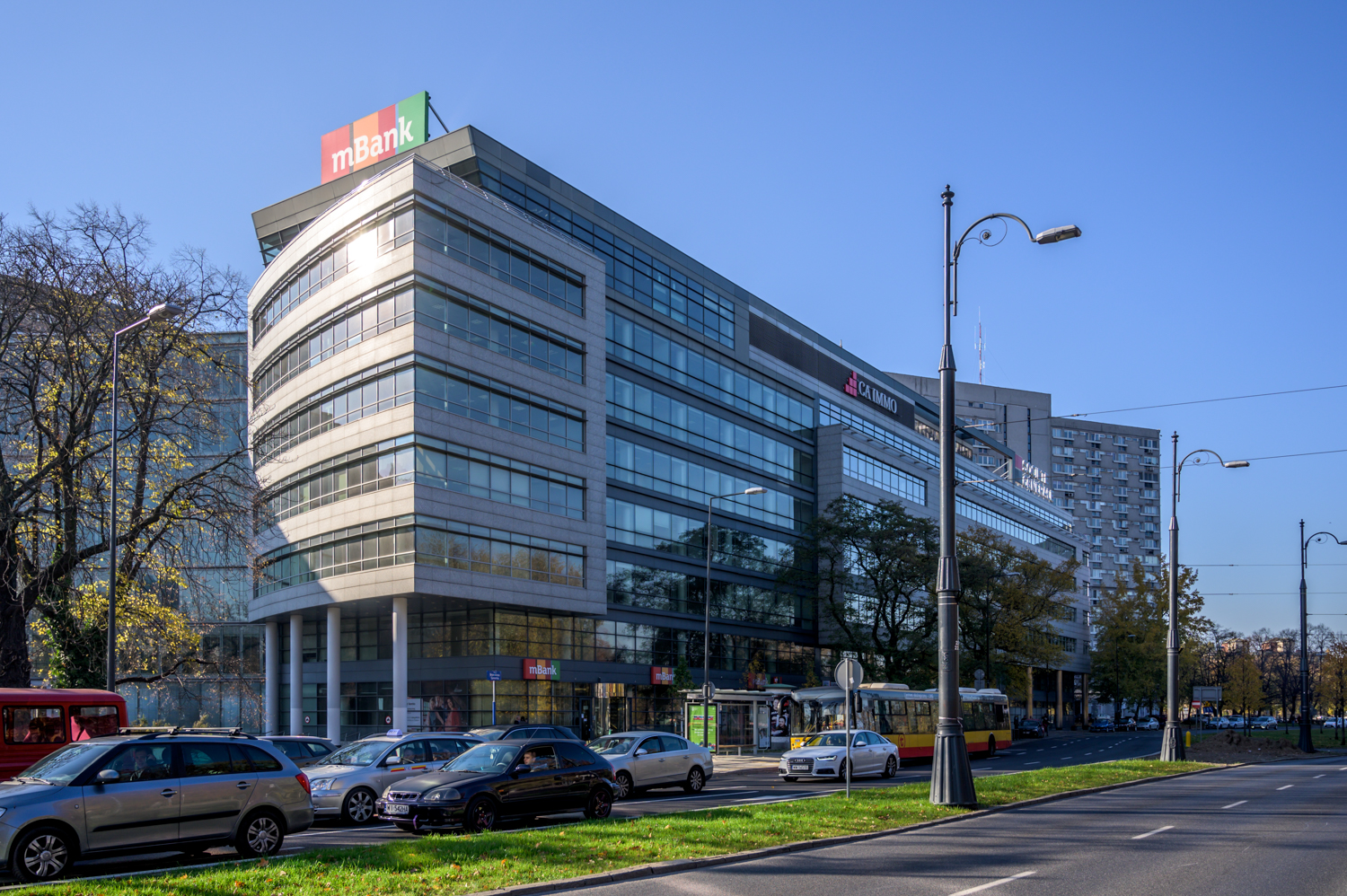 Zdjęcie architektury budynku Saski Point